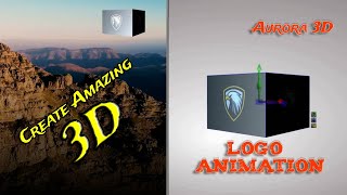 Create Amazing 3D Logo Animation in Aurora 3D Animation Maker [upl. by Scoles199]