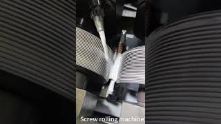 Screw rolling machine [upl. by Eelinej401]