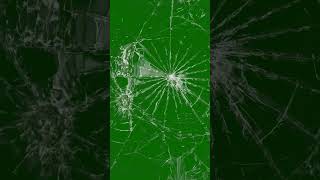 CRISTAL ROTO pantalla verde  Sonido vidrio destrozado chroma key  🔊 pantallaverde chromakey [upl. by Eahsal]