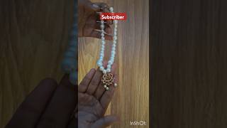 Beads Necklace ✨ diy subscribe ytshorts [upl. by Milan]