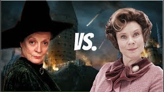 Minerva Mc Gonagall Vs Dolores Umbridge [upl. by Torin]