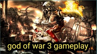 God of War 3 PC Gameplay  RPCS3  Full Playable  PS3 Emulator ultrainfo4551 [upl. by Darbie]