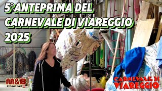 Carnevale di Viareggio 20255°Anteprima dei lavori x il Carnevale di Viareggio 2025 [upl. by Shayn44]