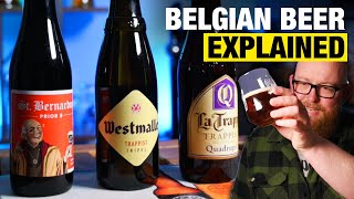 Trappist Beers Dubbel vs Tripel vs Quadrupel What’s the difference [upl. by Eugenius751]