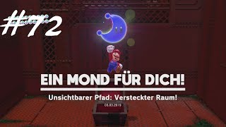 Forstland Mond 72 Unsichtbarer Pfad Versteckter Raum Super Mario Odyssey [upl. by Ceil369]