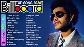 The Weeknd Taylor Swift Dua Lipa Adele Maroon 5 Rihanna Ed Sheeran Billboard Top 50 This Week [upl. by Yednil]