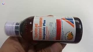 ibugesic plus Syrup  ibuprofen and paracetamol Suspension  ibugesic plus Syrup Uses Review Hindi [upl. by Demetra]