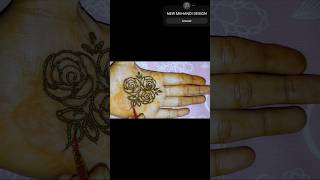 New Mehandi design 2024 Mehandi flowers design ❤mehndi shorts youtubeshorts [upl. by Icyaj]