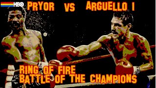 Aaron Pryor vs Alexis Arguello 1 HBO 1080p 60fps [upl. by Luhe]