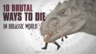 The Most HORRIFYING death Scene In Jurassic Worlds History [upl. by Aidekal]