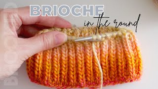 It Can Be Done Single Color Brioche In The Round [upl. by Sandler]