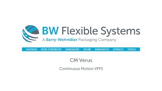 CM Verus VFFS Bagger Overview  BW Flexible Systems [upl. by Ellinej]