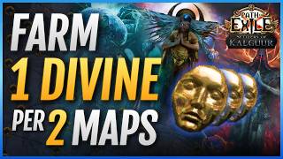 PoE 325 NEW Farming Strategy 1 Divine per 2 Maps  Path of Exile Atlas Guide [upl. by Mayeda]