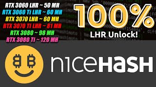 100 LHR UNLOCK  RTX 3070 ti 80 Mh  Настройка и Вывод на Binance  Nicehash Quick Miner 0540 [upl. by Enyallij]