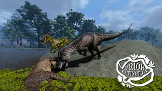 Allosaurus Shenanigans Prior Extinction Gameplay [upl. by Lacsap]