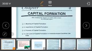 Capital Formation in Hindi Part 1 [upl. by Monafo]