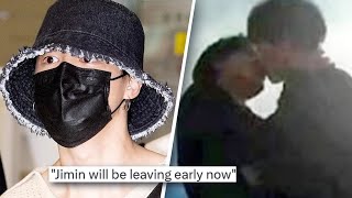 Jimin DISCHARGED ASAP Military Staff ILLEGALLY POSTS Pic of Jimin DATING Soldierrumor GOT SUED [upl. by Annoik]