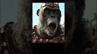 Kingdom of the Planet of the Apes story explained in hindi shorts movie [upl. by Silvain]