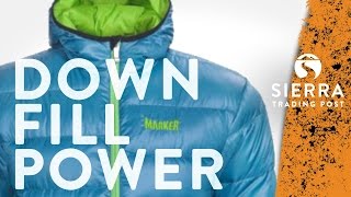 Down Fill Power Goose Down Explained [upl. by Novad]