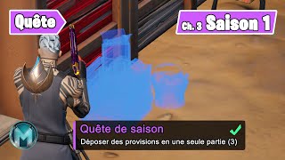 Recevoir votre prochain objectif à BourgJonesy Fortnite Quête de saison Chapitre 3 saison 1 [upl. by Bedell]