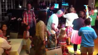 Dancing at The Altamar hotel in Gran Canaria [upl. by Annerol]