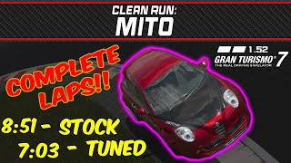 GT7  Clean Run Alfa Romeo MiTo 14 T Sport 09  Gran Turismo 7  152 [upl. by Nosnhoj58]