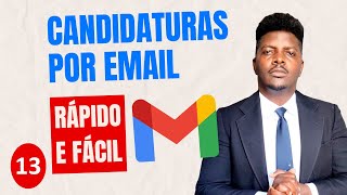 Enviando Candidaturas por Email Passo a Passo no Gmail Enviar CV 13 [upl. by Elleina]