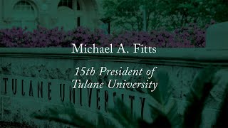 President Michael A Fitts Tulane University 2024 Commencement [upl. by Laniger]