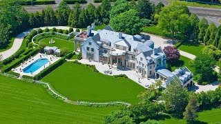 72 Million Amazing Historic Mega Mansion in the Hamptons Built in 1890 [upl. by Mannuela944]