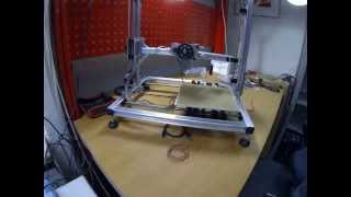 Assemble Velleman K8200 3D Printer  TimeLapse [upl. by Akived]