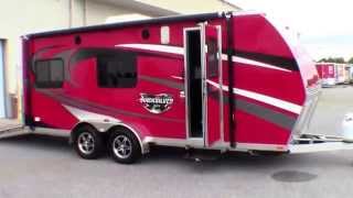 2015 Livin Lite Quicksilver VRV 7 x 20 Toy Hauler Only 3400 Pounds [upl. by Varick]