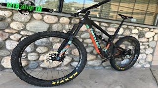 Top 2017 Mountain Bikes 2017 Santa Cruz Hightower 275 plus tires 29er testride bikereview mtb [upl. by Devan]