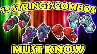 13 GAUNTLETS COMBOSSTRINGS YOU NEED TO KNOW  GAUNTLET RUSSIAN MAFIA  Brawlhalla [upl. by Mert794]