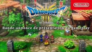 Dragon Quest III HD2D Remake – Bandeannonce du jeu Nintendo Switch [upl. by Naam]