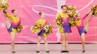 MAJORETTES Rewia Osieczna  Mini Formation POM PON   Kędzierzyn Koźle 2024 [upl. by Ahtera784]