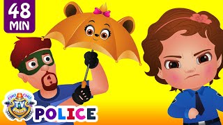 ChuChu TV Police Save The Umbrella Friends of the Kids from Bad Guys  ChuChu TV Surprise Eggs Toys [upl. by Burrton590]