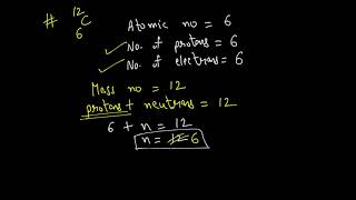 How to find protons electrons and neutrons  Structure of Atom Class 9 Science [upl. by Ireva]