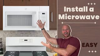 Step by Step Instructions How to Install a Microwave [upl. by Noynek200]