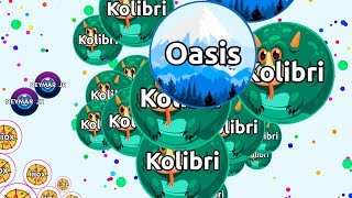 ONE SOLO PRO vs 1001 GERMSIO NOOBS  Game Like Agario [upl. by Niwhsa856]