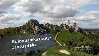 Zamek Olsztyn z lotu ptaka [upl. by Dincolo]