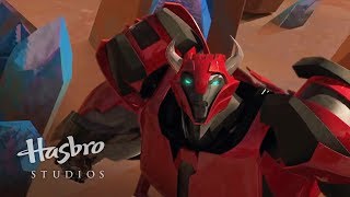 Transformers Prime  Meet Cliffjumper  Transformers Official [upl. by Alleris965]