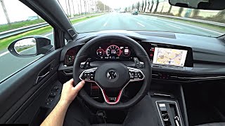 The New Volkswagen Golf 8 GTI 2024 Test Drive [upl. by Rothmuller]