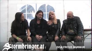 DISASTROUS MURMUR Interview 2014 [upl. by Ardnas]