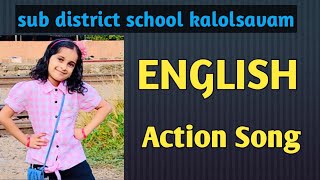 English action song l A grade l Minnus🥰 sub district school kalolsavam l LP Bijis music vlog [upl. by Humfrey181]