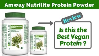 Amway Nutrlite Plant Protein Powder Honest amp Detailed Review in Hindi [upl. by Egdirdle931]