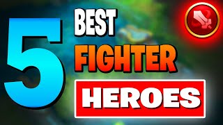 BEST FIGHTER in Mobile Legends 2023  BEST HEROES Revealed [upl. by Caz]