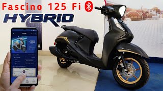 Yamaha Fascino 125 Fi HYBRID EditionBluetooth EditionMatt BlackSpecial EditionPriceAll Colors [upl. by Sinnaoi]