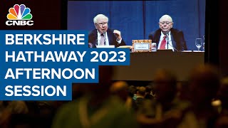 Berkshires 2023 annual shareholder meeting Watch the full afternoon session with Warren Buffett [upl. by Deden]