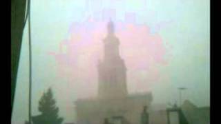 TORNADO TOUCHDOWN IN QUEENS AS THIS MICROBURST SLAMS RIDGEWOOD IN NEW YORK 091610 [upl. by Asilana]