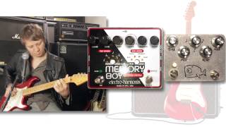 Electro Harmonix Deluxe Memory Boy vs Hungry Robot Pedals The Moby Dick Delay [upl. by Spanos]